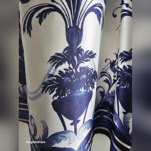 BNWT Ted Baker London Persian  Blue  Full Skirt - Picture 11 of 16